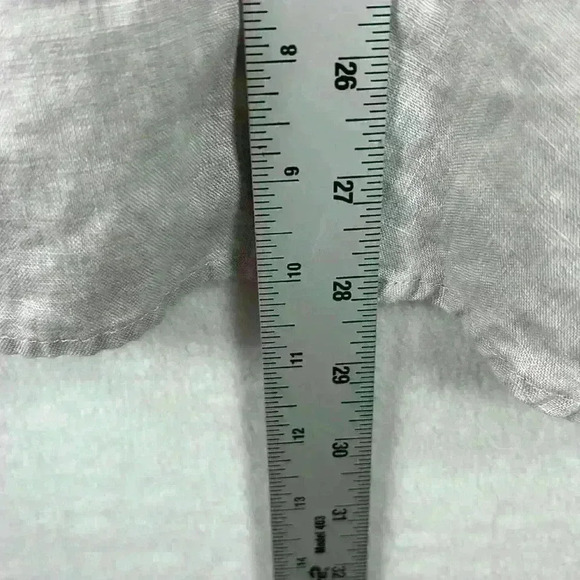 J. Jill Love Linen Lavender Blouse Women’s Sz 2X Long Sleeves Button F… - Picture 9 of 9